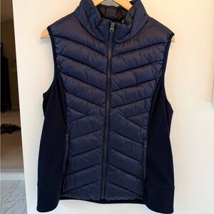 Zella Navy Blue Women's Puffer Vest